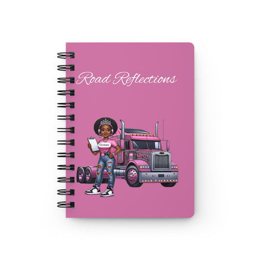 Road Reflections Spiral Notebook